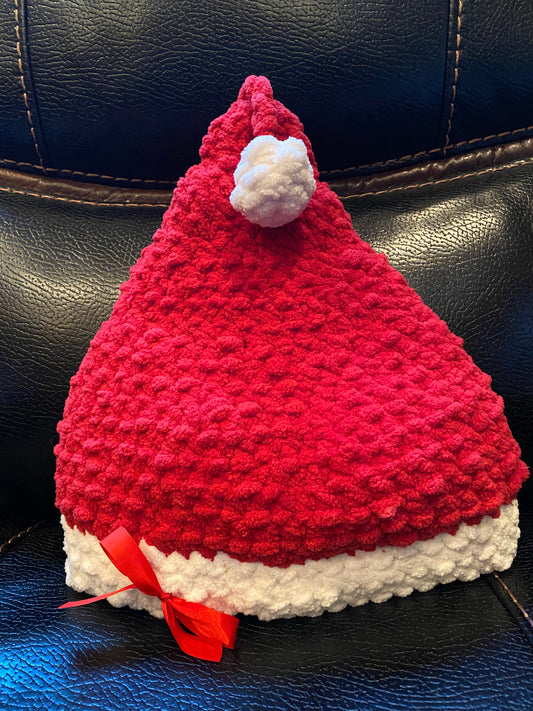 Crocheted Santa Hat