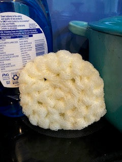 Hand Made Dish Scrubber