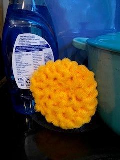 Hand Made Dish Scrubber