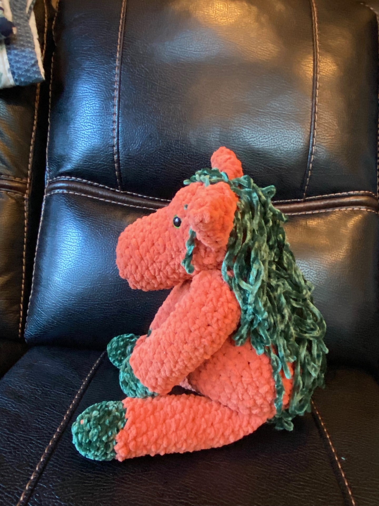 Pumpkin Pony Plushie