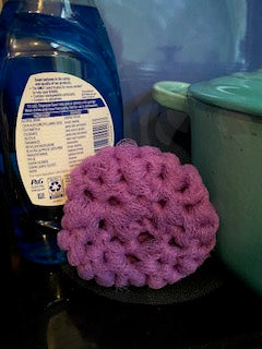 Hand Made Dish Scrubber