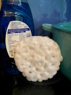 Hand Made Dish Scrubber